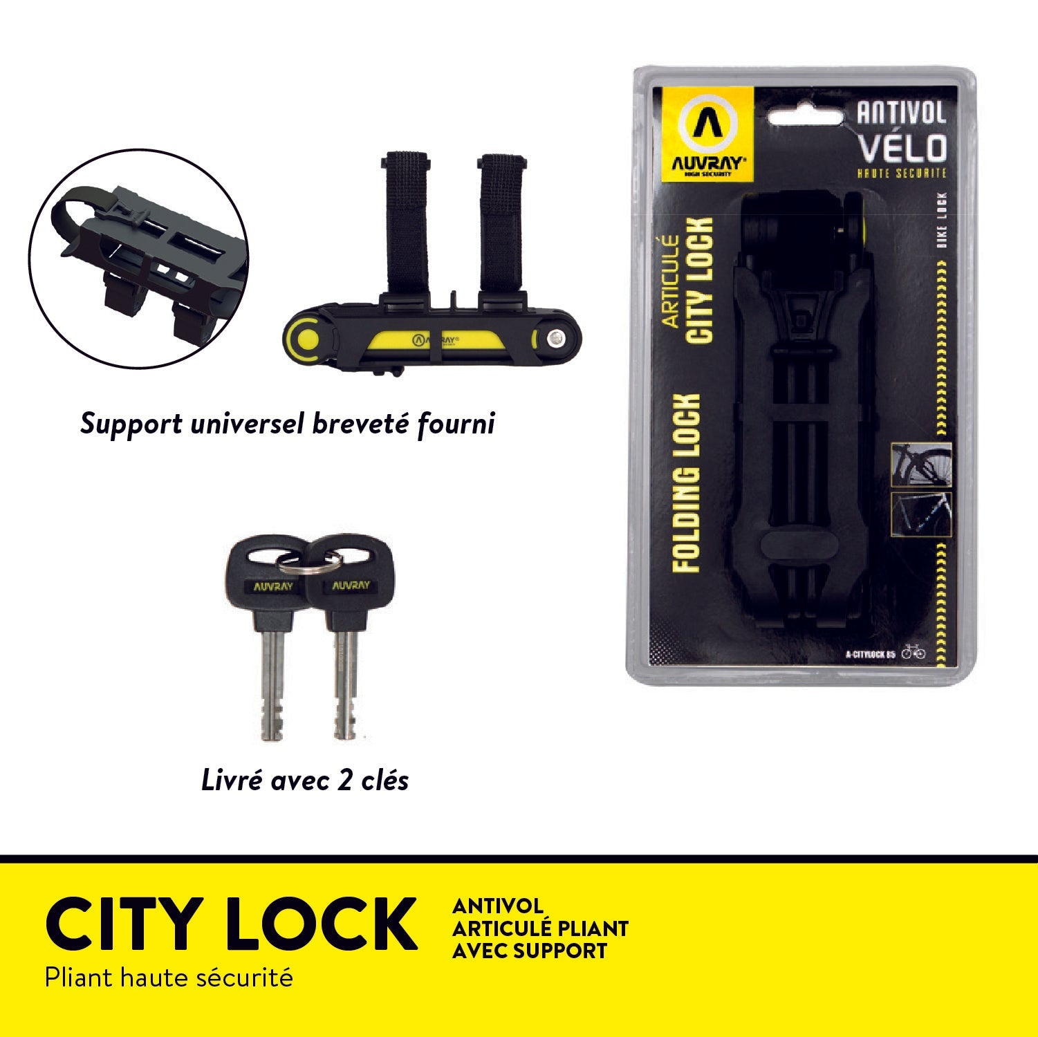 CITY LOCK ACL85 et ACL110