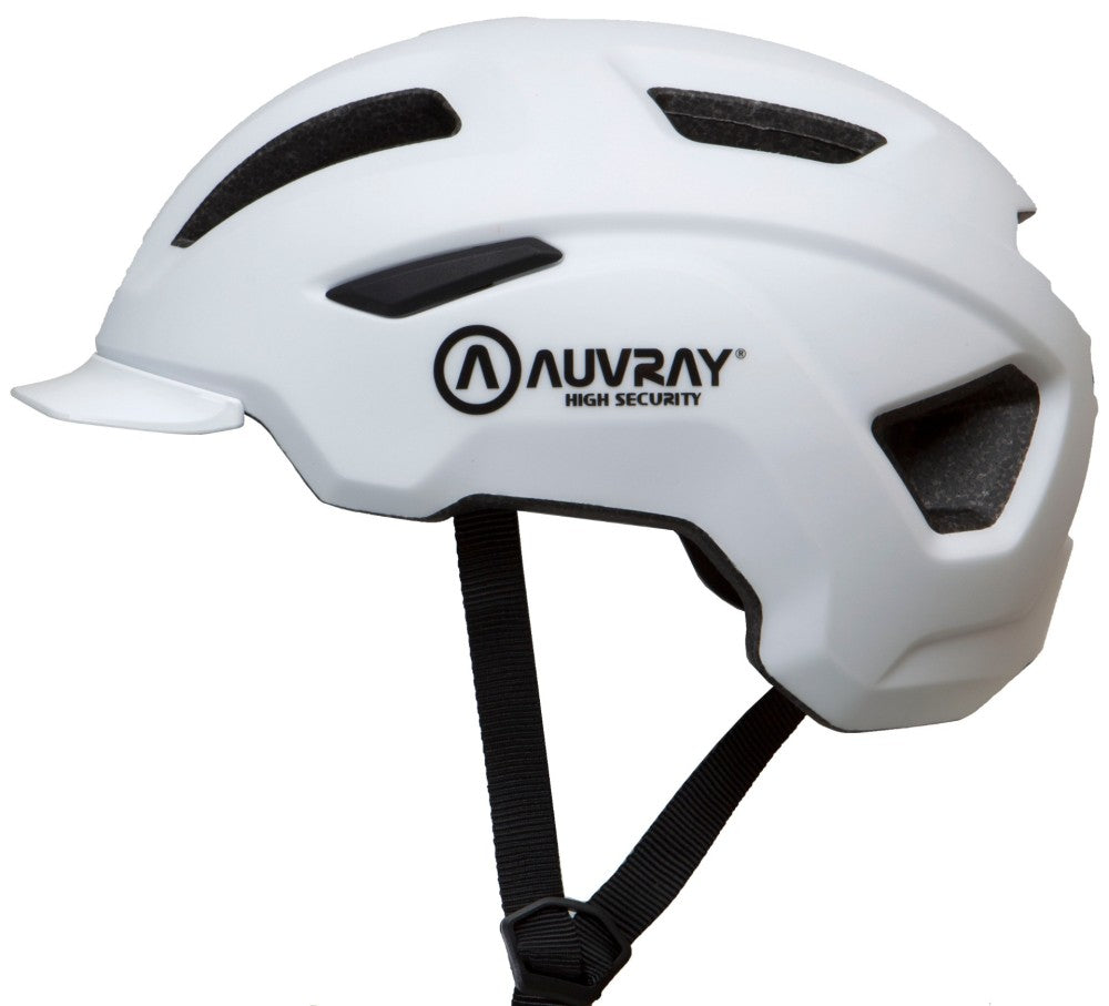 Casque urbain AUVRAY REFLEX - Blanc